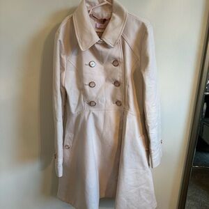 Ted Baker Girls Flared Pink Trench Coat